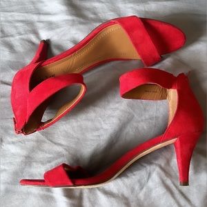 Single Strap Red Heels